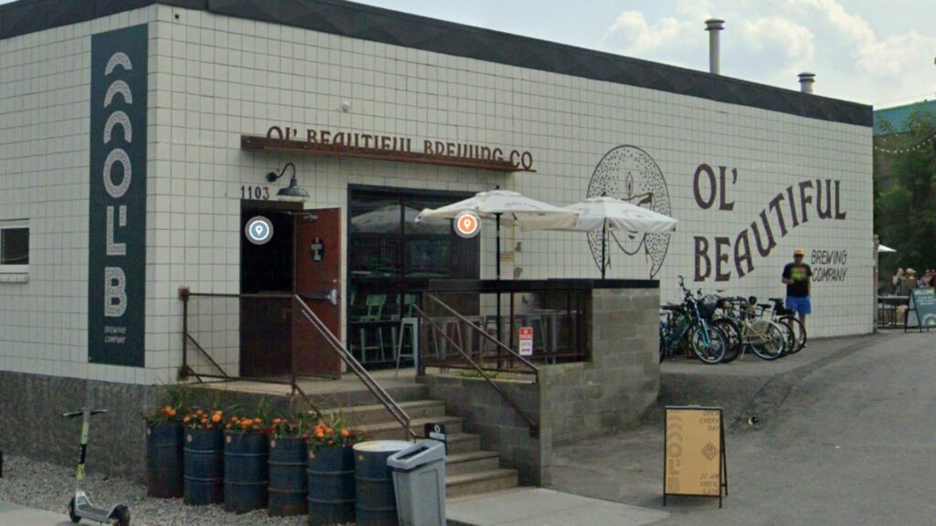 Ol' Beutifull Brewing Co. tap room