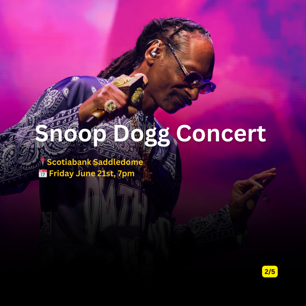 snoop dogg concert calgary