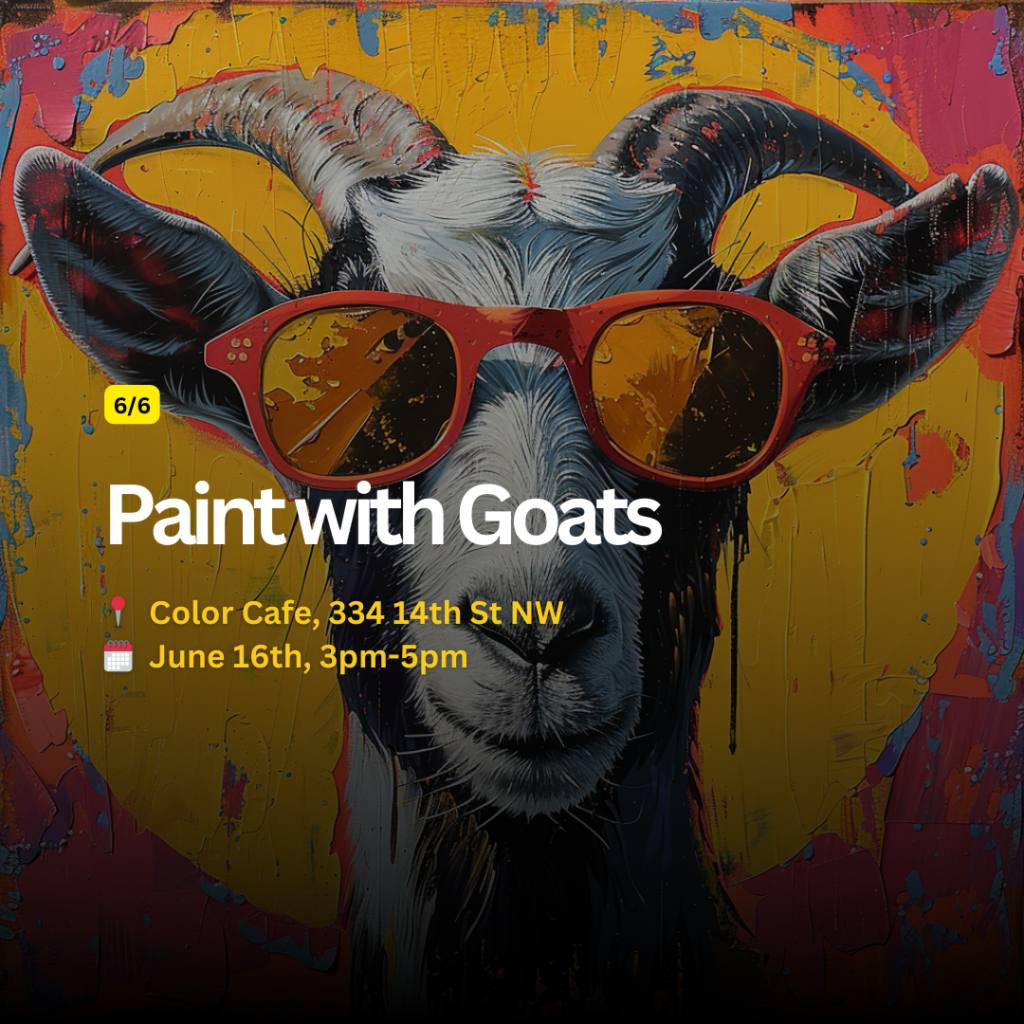 paint with goats calgary