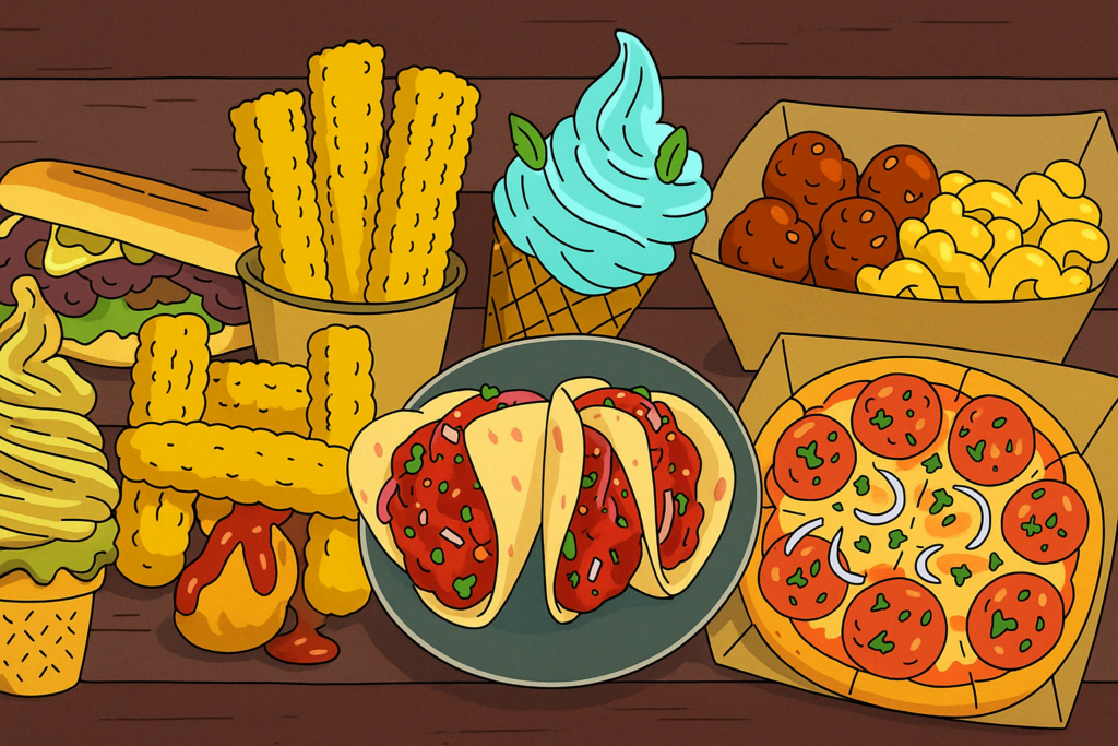 Calgary stampede 2025 Midway Foods