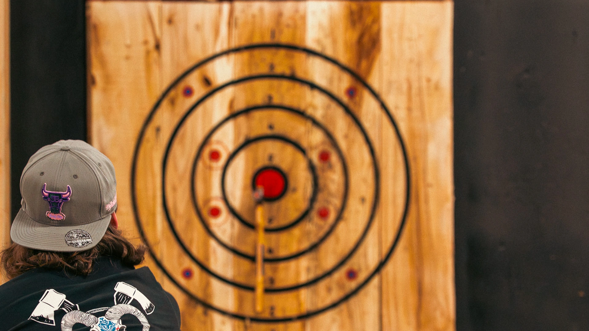live edge axe throwing