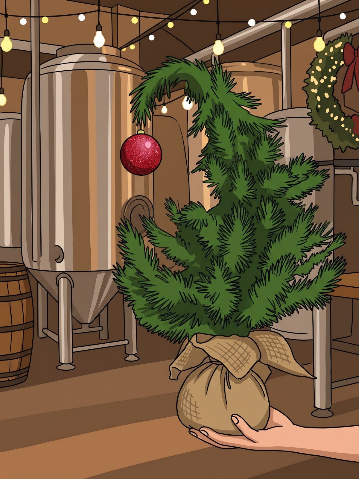 grinch tree brewery